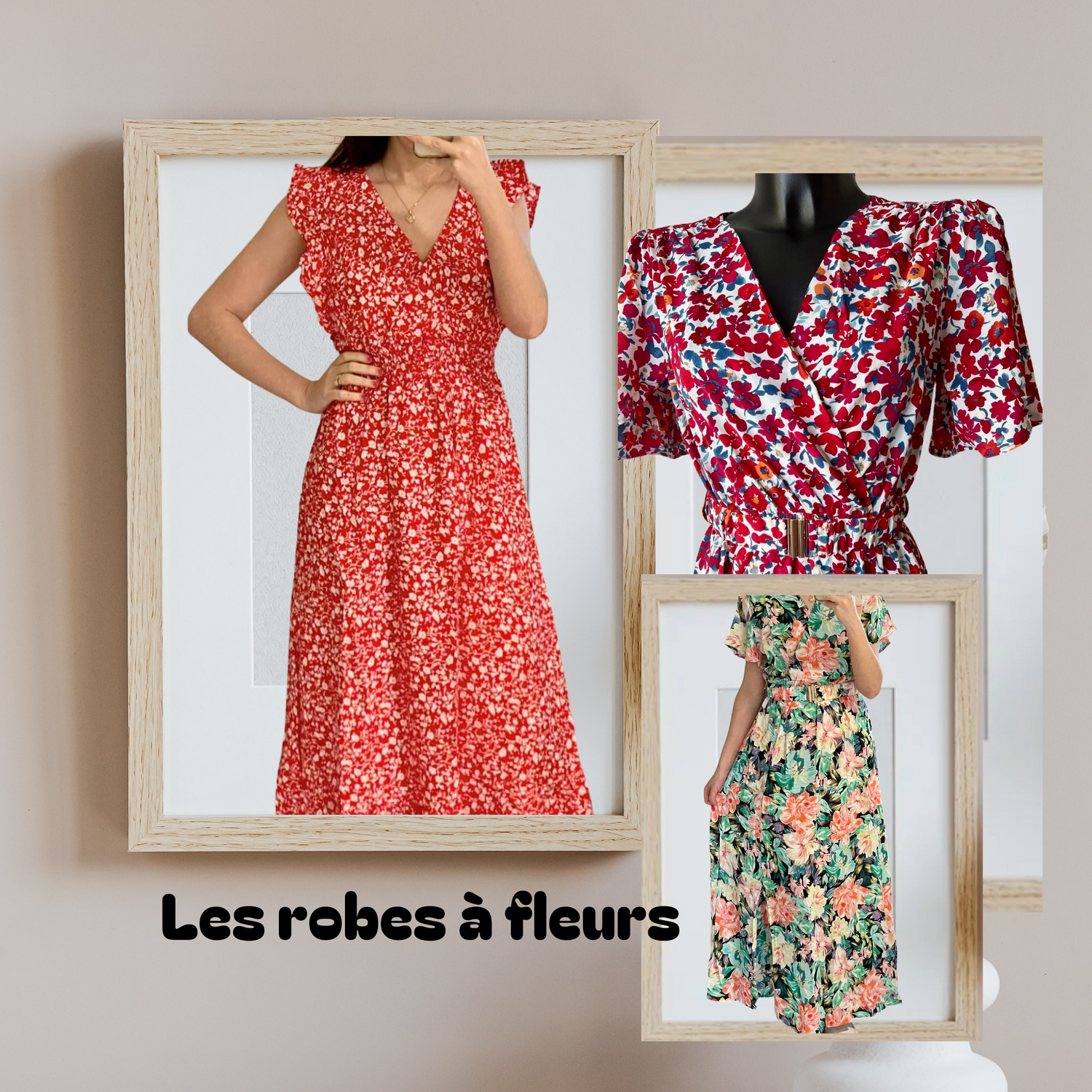 Robes à fleurs