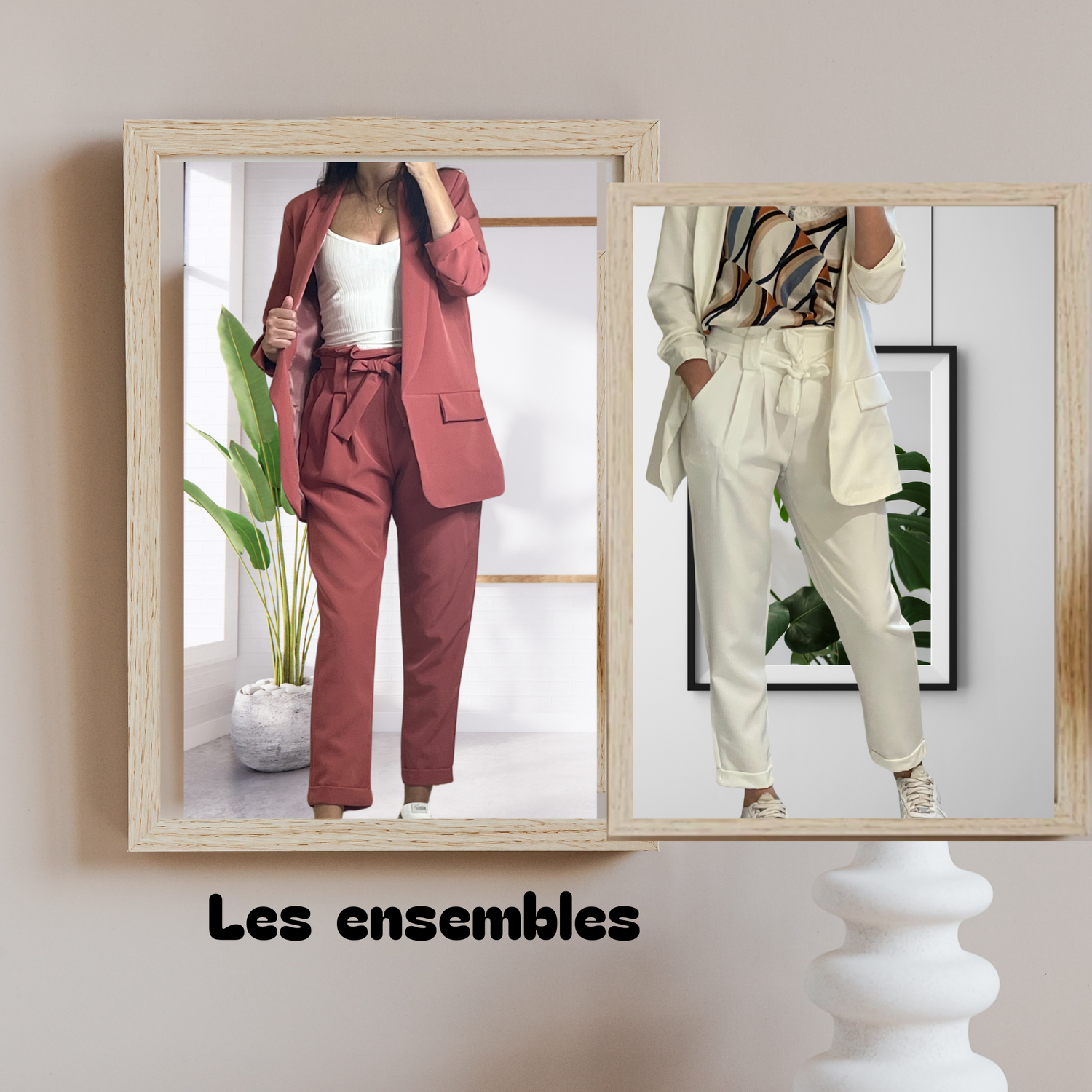 Les Ensembles tailleurs Blazer veste