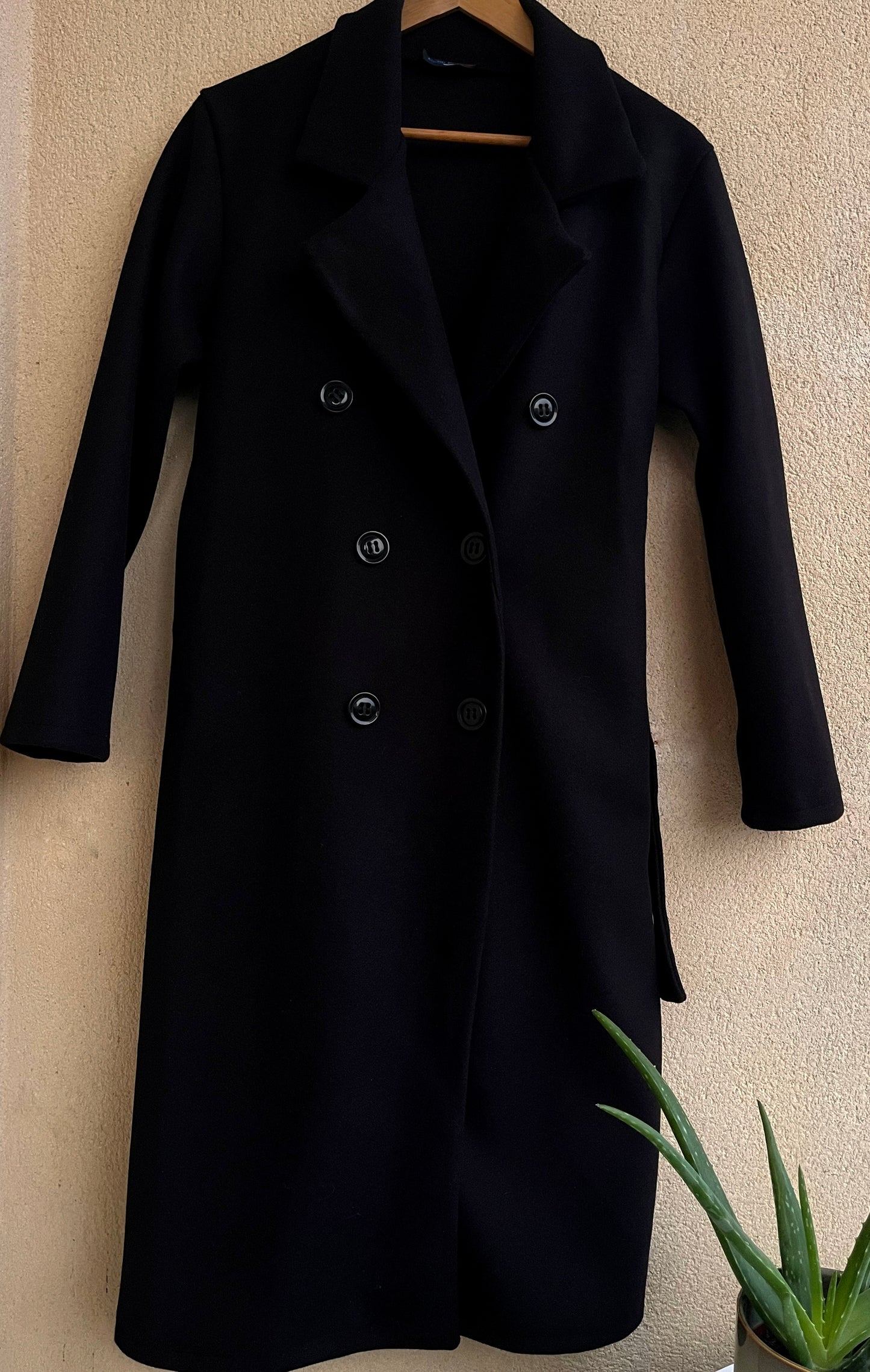 Trench Manteau élégant noir