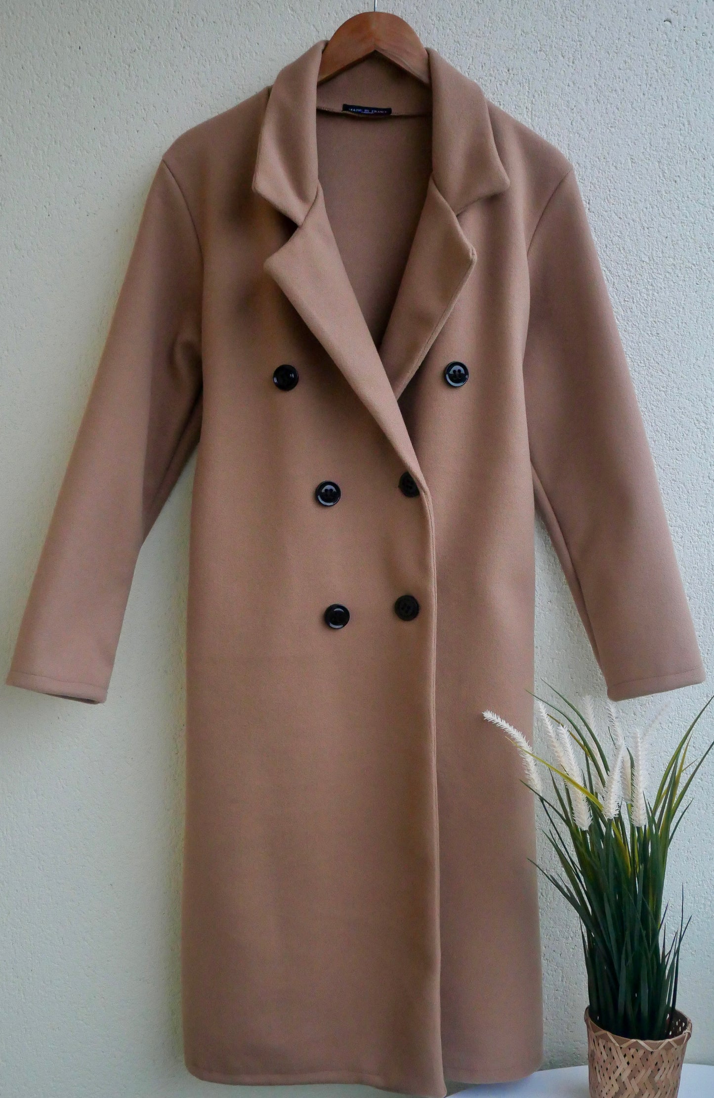 Trench Manteau élégant camel