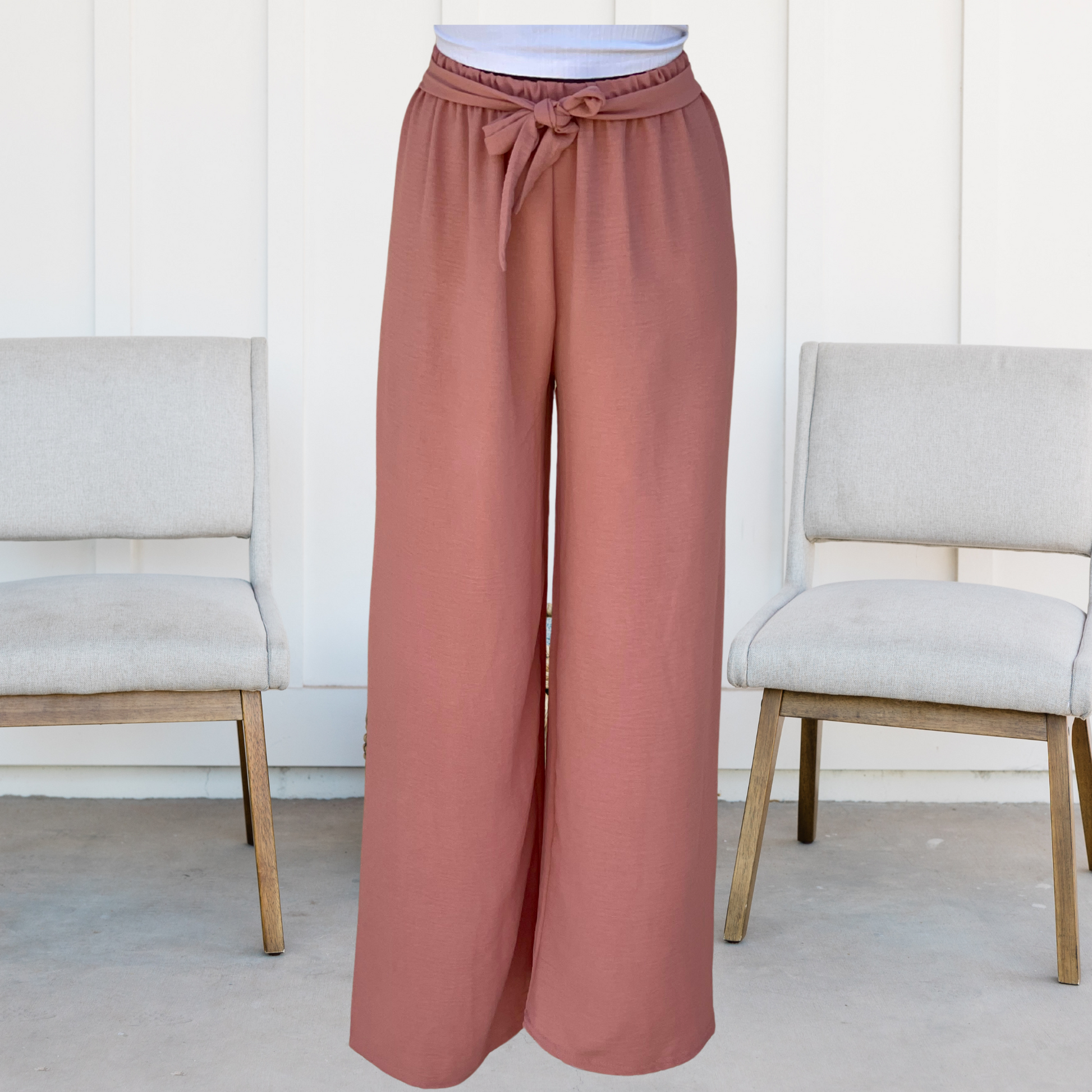 Light Gray Pantalon Vieux Rose