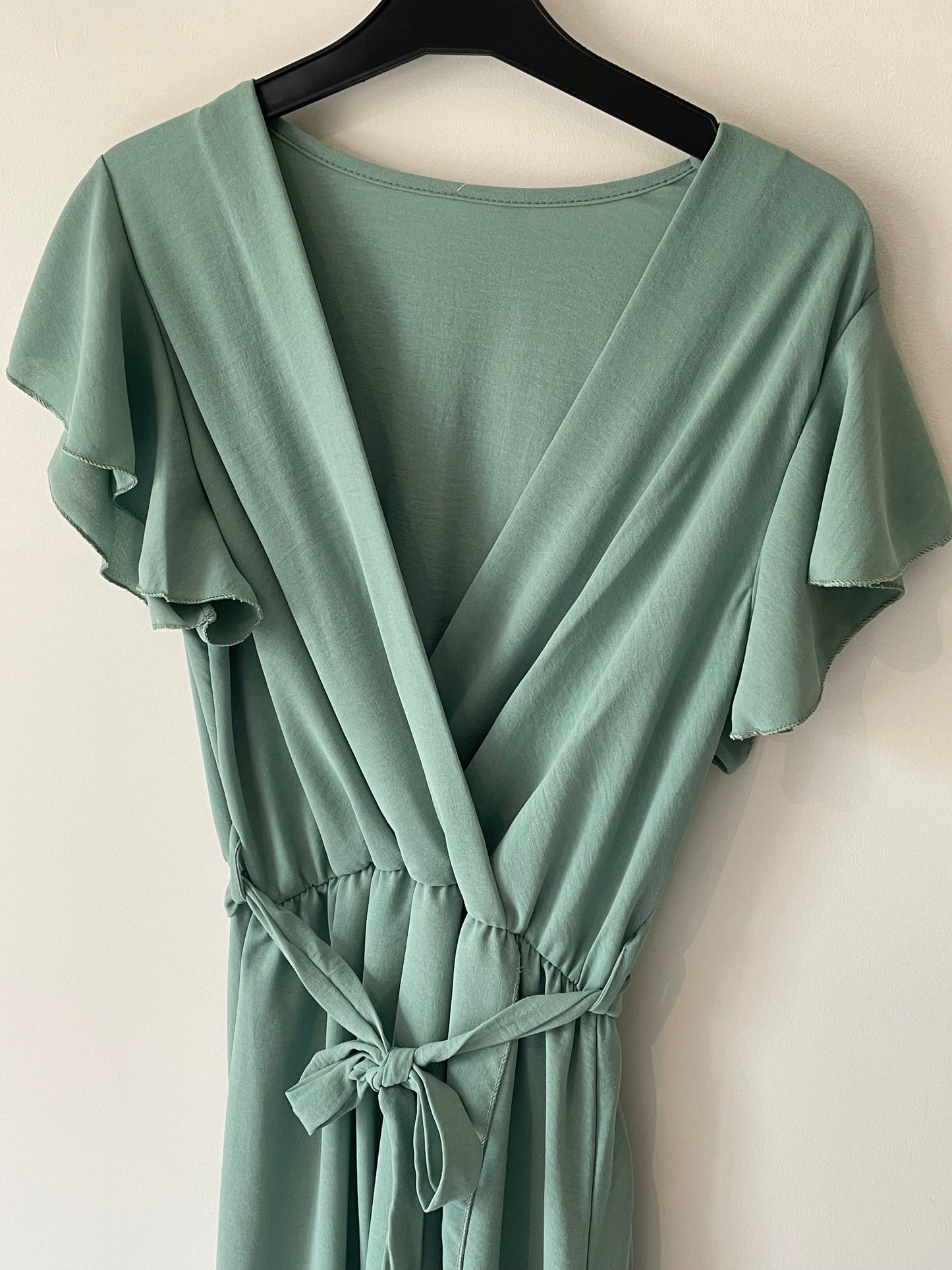 Light Slate Gray Robe fluide Vert d’eau