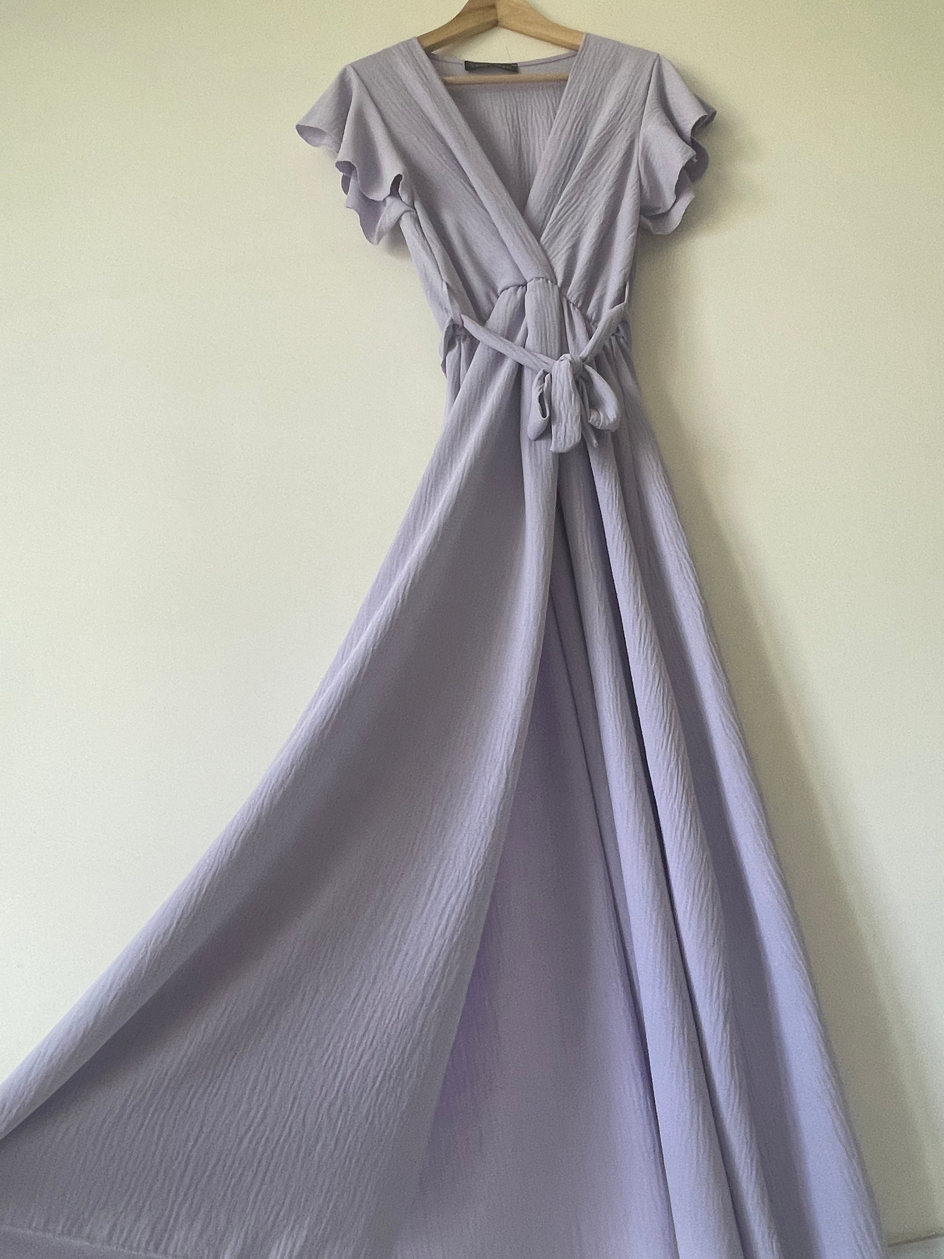 Gray Robe fluide Lila