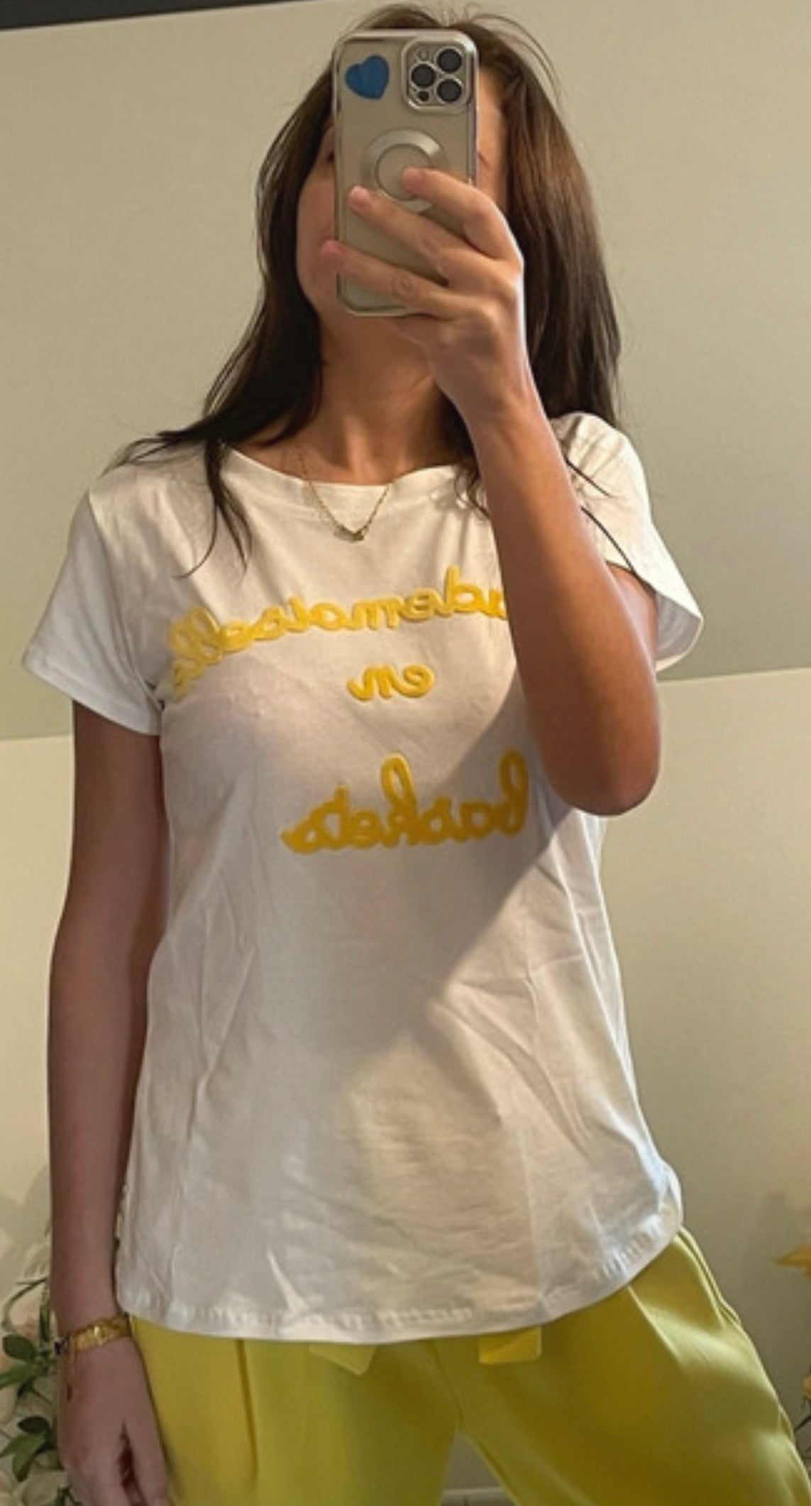 T shirt mademoiselle online en basket